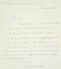 BR to unknown sender re Angelus Silesius, 1916/01/01
