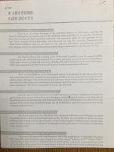 BR's lecture topics for The Leigh Bureau, 1940/10*/