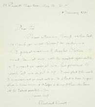 BR to unknown sender re Angelus Silesius, 1916/01/01