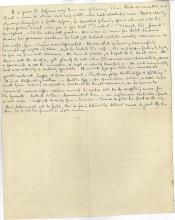 BR to Ottoline Morrell, 1918/07/02*, sheet 2, verso (courtesy of HRC, Texas)
