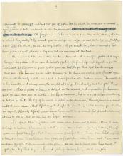 BR to Ottoline Morrell, 1918/08/01, sheet 2 (courtesy of HRC, Texas)