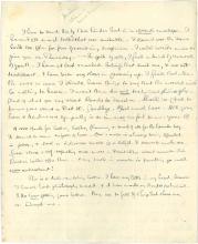 BR to Ottoline Morrell, 1918/08/21, verso  (courtesy of HRC, Texas)