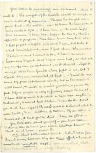BR to Ottoline Morrell, 1918/08/26, verso (courtesy of HRC, Texas)