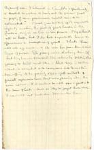 BR to Ottoline Morrell, 1918/08/27, verso (courtesy of HRC, Texas)