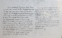 BR to Edith Russell, 1951/10/25, verso