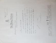 BR to Stewart Holbrook, 1951/11/05*