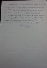 BR to Rupert Crawshay-Williams, 1950/08/14, verso