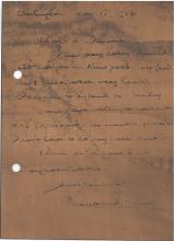 BR to Lester E. Denonn, 1950/11/18