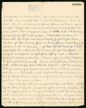 BR to Constance Malleson, 1918/08/08, sheet 1