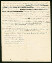 BR to Constance Malleson, 1918/08/15*, verso